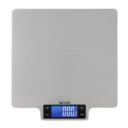 Báscula de cocina de gran capacidad y plataforma grande