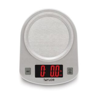 Báscula de cocina digital LED de acero inoxidable