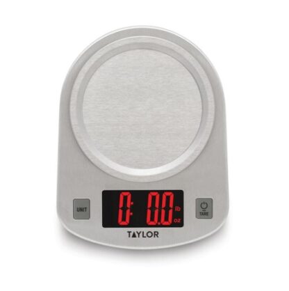 Báscula de cocina digital LED de acero inoxidable