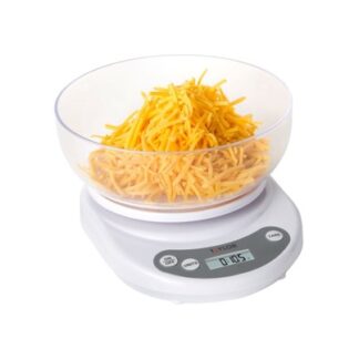 Báscula de cocina digital con cuenco medidor
