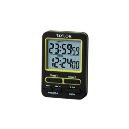 Temporizador de eventos duales con reloj